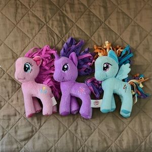 My Little Pony Mini 5” Plush - Lot of 3